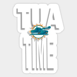 Tua Time Sticker